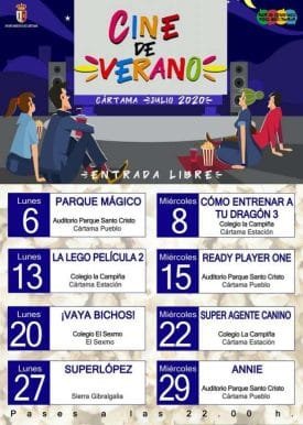Cine de Verano en Cártama