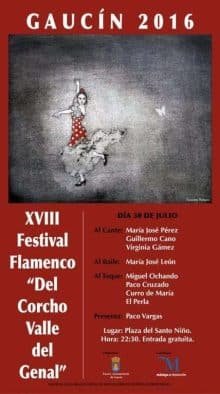 XVIII Festival Flamenco Del Corcho Valle del Genal