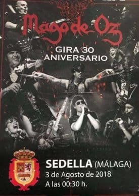 Concierto gratuito Mago de Oz