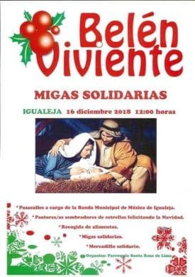 Belén viviente solidario