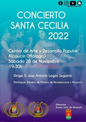 Concierto Santa Cecilia en Alcaucín