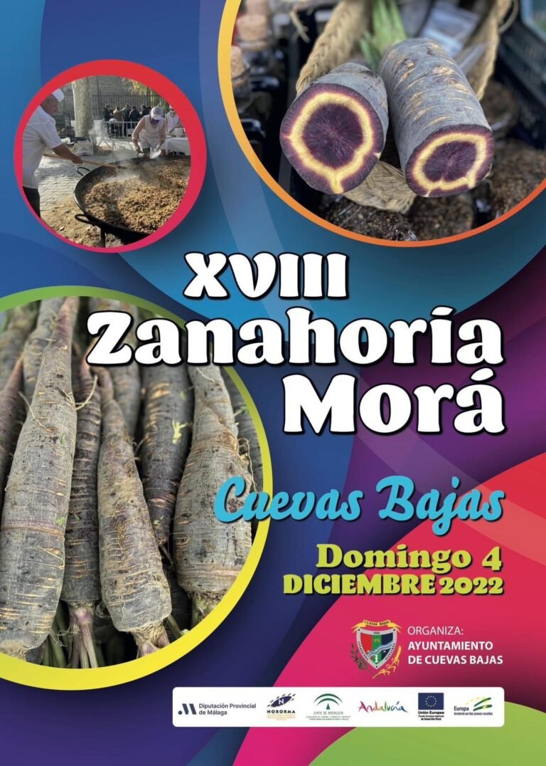 XVIII Fiesta de la Zanahoria «Morá» en Cuevas Bajas