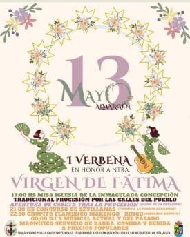 Verbena Virgen de Fátima