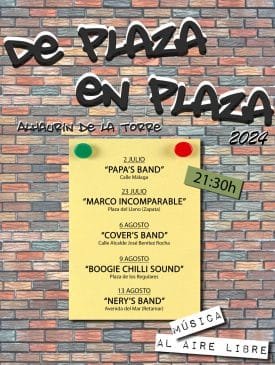 De plaza en plaza, música al aire libre
