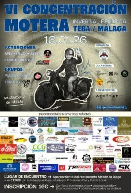 VI Concentración Motera Invernal de Teba