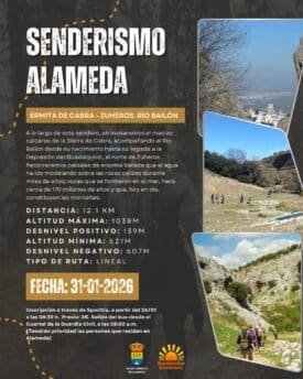 Senderismo Alameda Ermita de Cabra Zuheros