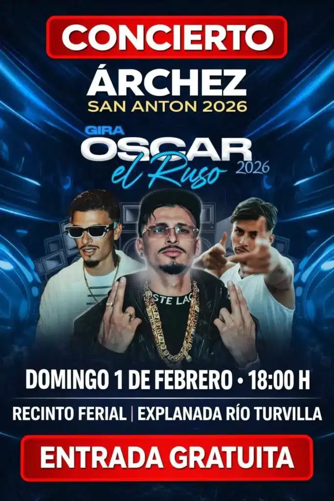 Árchez Fiesta de San Antón 2026