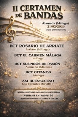 II Certamen de Bandas en Alameda