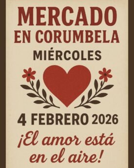 Mercadillo en Corumbela