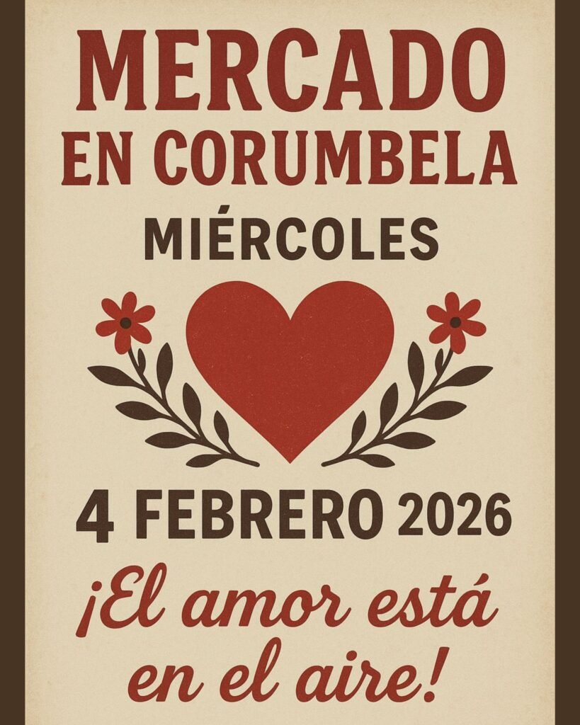 Mercadillo en Corumbela