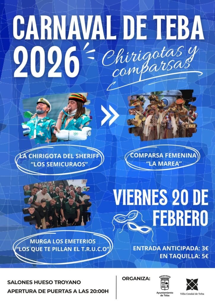 Carnaval Histórico de Teba 2026