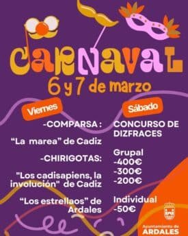 Carnaval de Ardales 2026