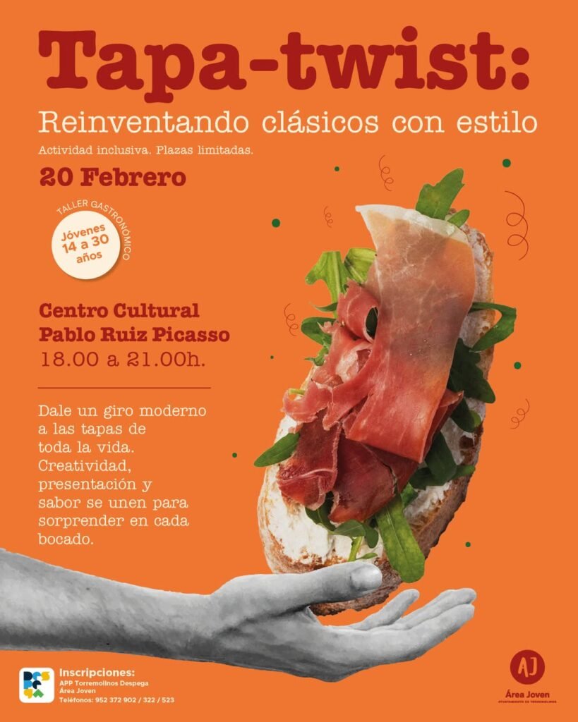 Tapa-Twist Taller de gastronomía