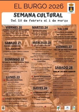 Semana Cultural El Burgo 2026