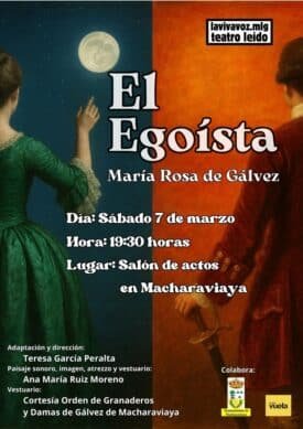 Lectura dramatizada de El Egoísta
