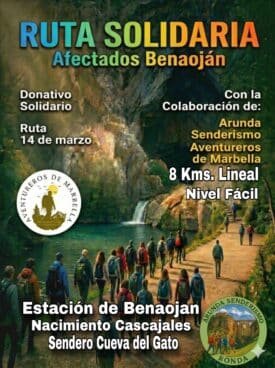 Ruta Solidaria Afectados Benaoján