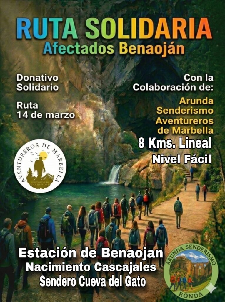 Ruta Solidaria Afectados Benaoján