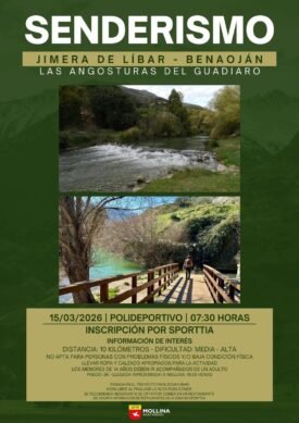 Senderismo Jimera de Libar – Benaoján Las Angosturas del Guadiaro