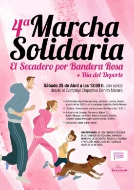 Marcha Solidaria Bandera Rosa