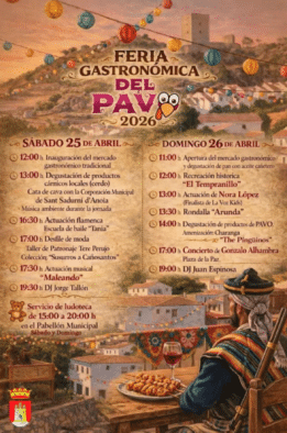 Feria del Pavo 2026