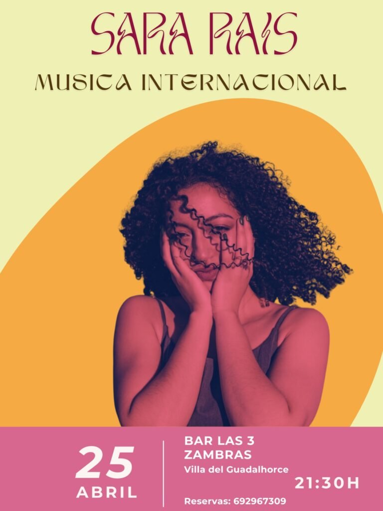 Noche de música en vivo con Sara Rais