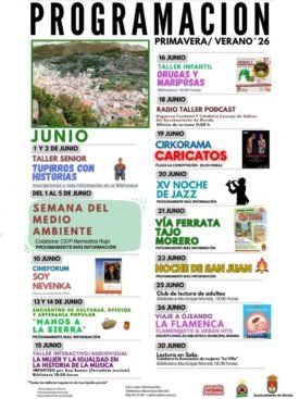 Programación de Junio en Monda