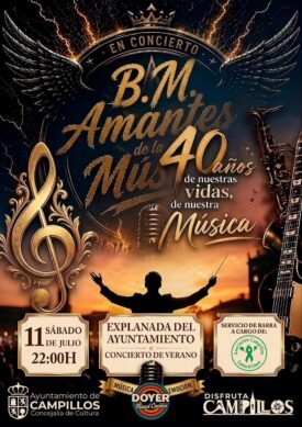 Concierto de Verano Banda Municipal Amantes de la Música
