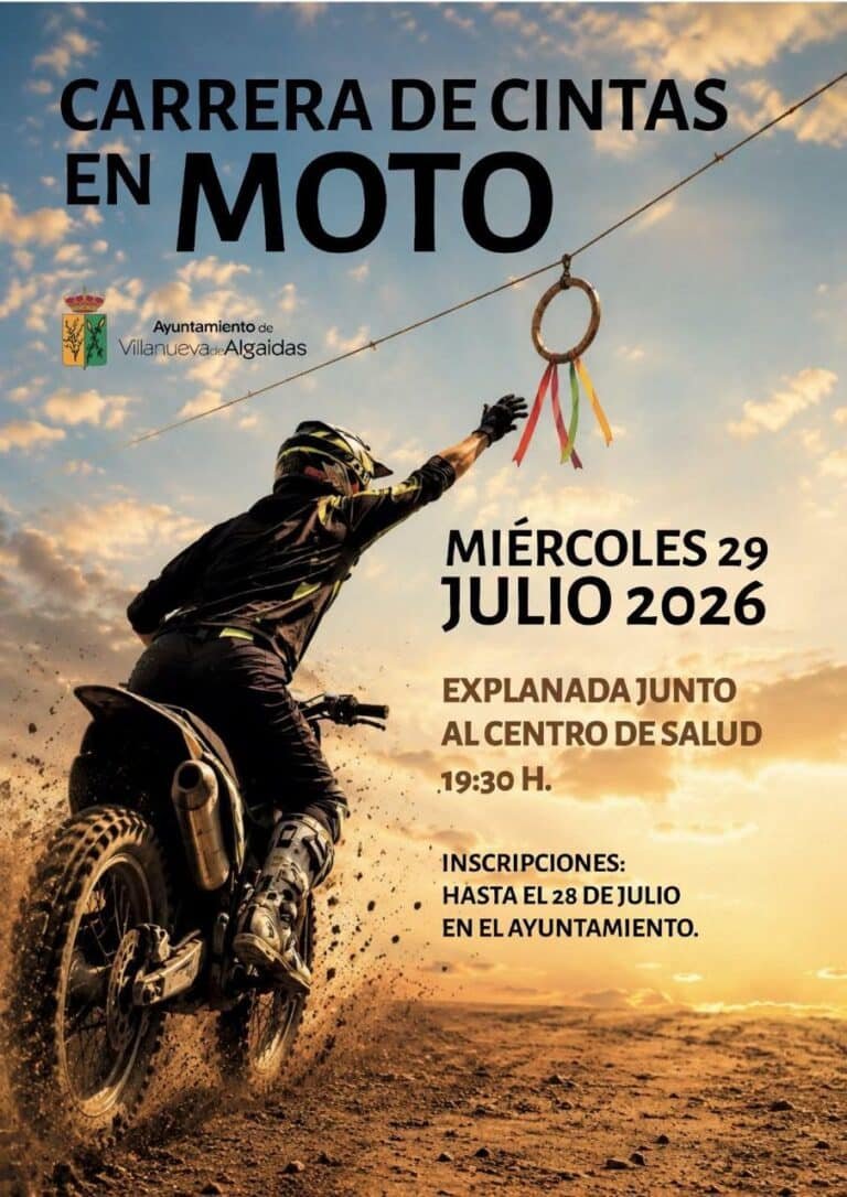 Carrera de Cintas en Moto