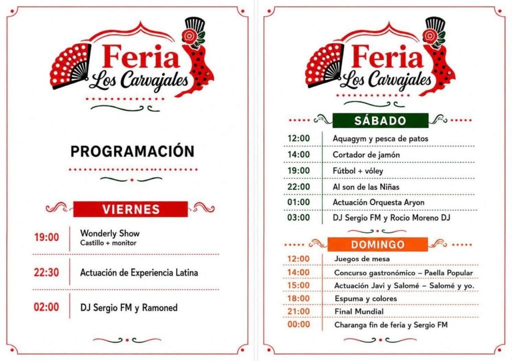 Feria de los Carvajales 2026