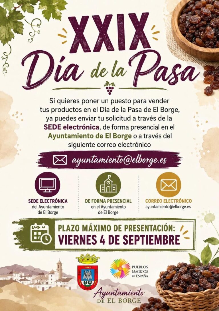 XXIX Día de la Pasa de el Borge