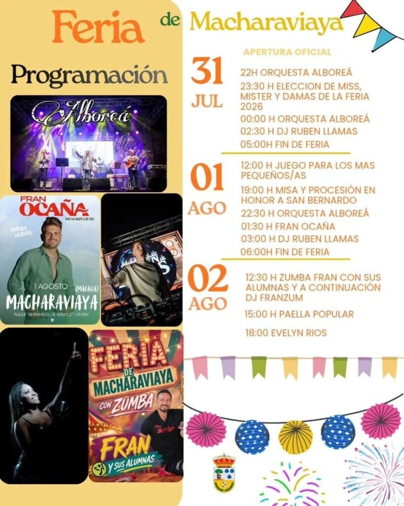 Feria de Macharaviaya 2026