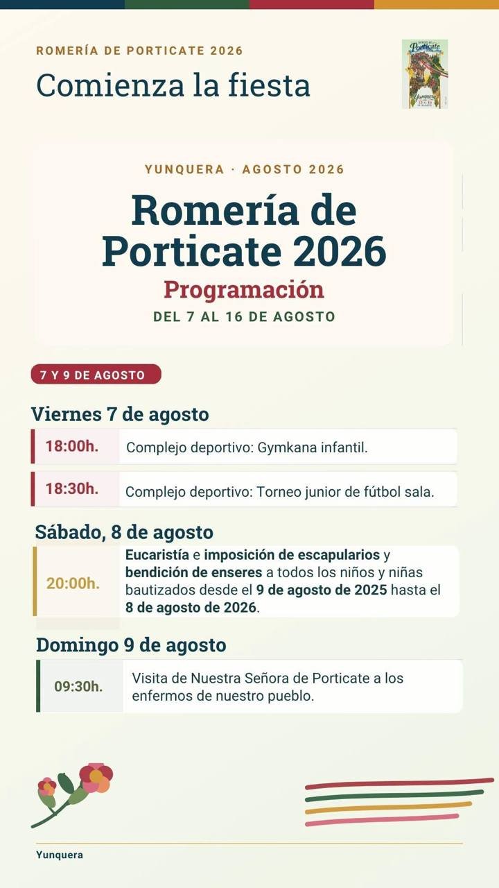 Romería de Porticate 2026