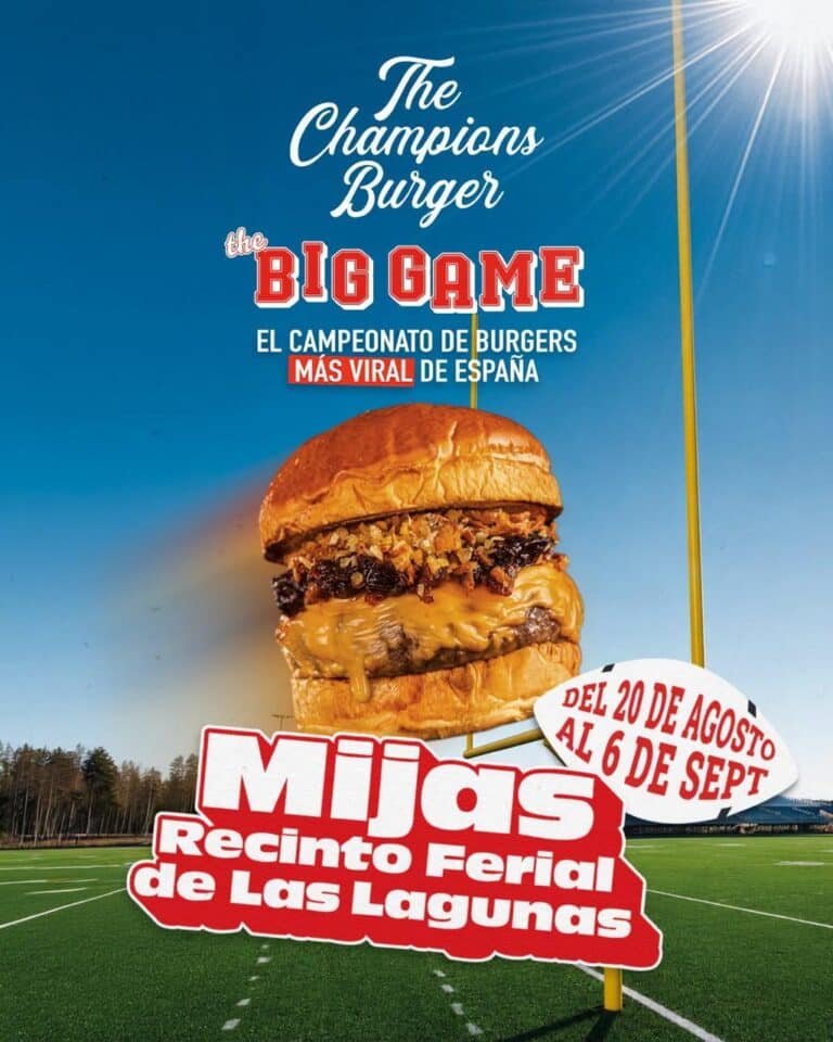 The Champions Burger Big Game (Las Lagunas de Mijas)