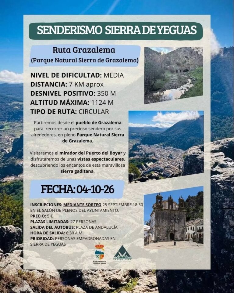 Ruta Grazalema – Parque Natural Sierra de Grazalema