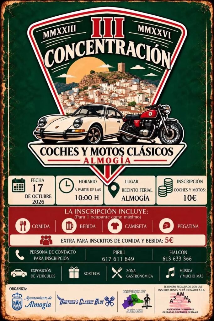 III Concentración de Coches y Motos Clásicos