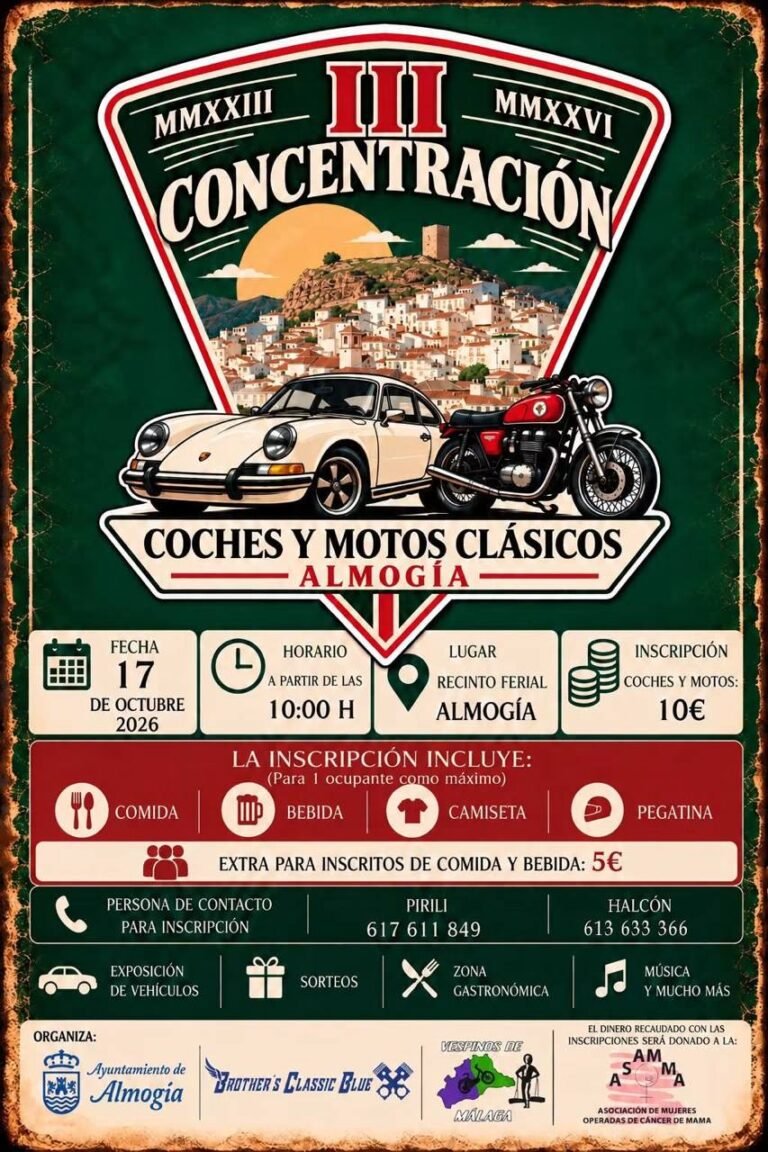 III Concentración de Coches y Motos Clásicos