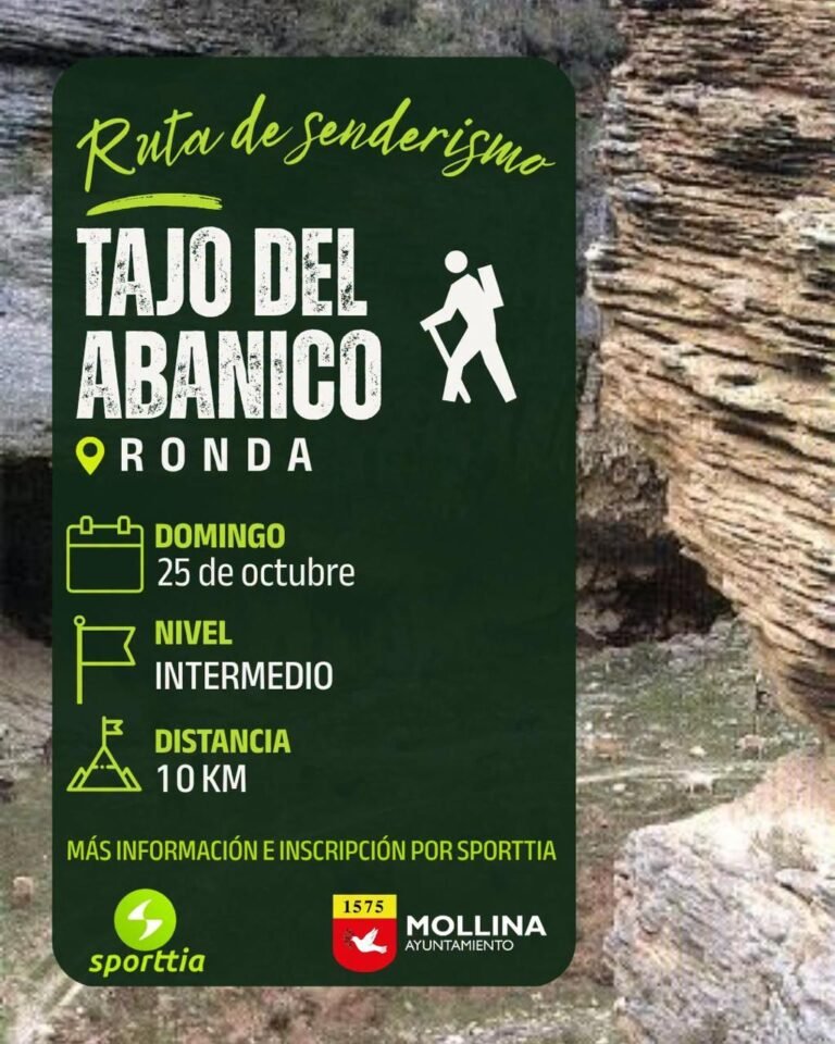 Ruta de Senderismo al Tajo del Abanico