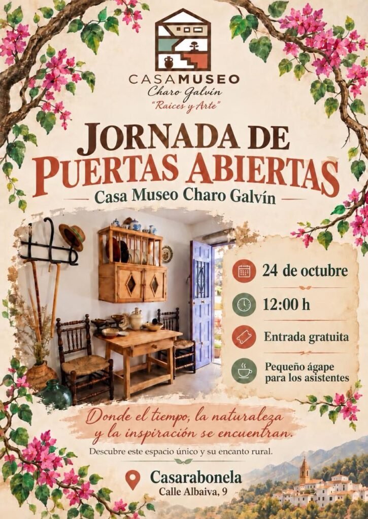 Jornada de Puertas Abiertas en la Casa Museo de Charo Galvín