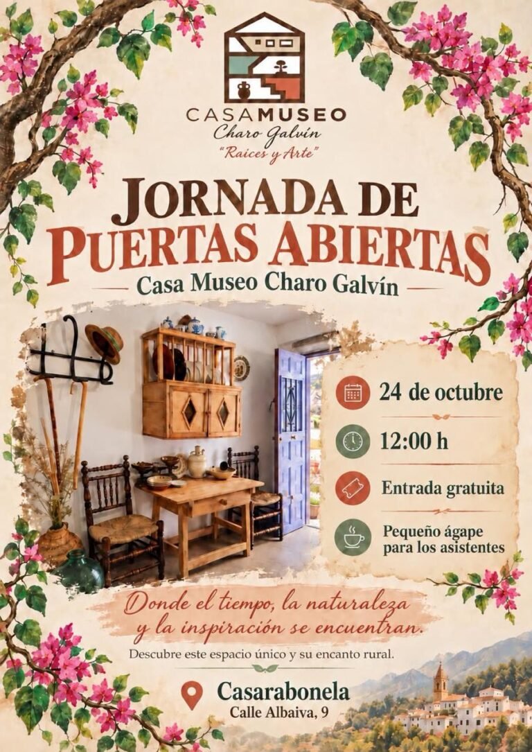 Jornada de Puertas Abiertas en la Casa Museo de Charo Galvín