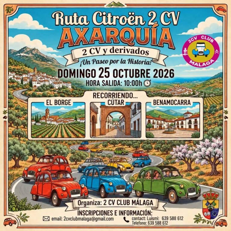 Ruta 2CV Axarquía