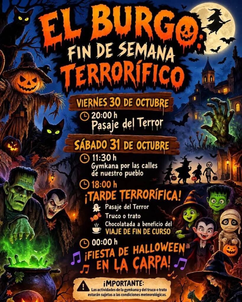Puente de Halloween en el Burgo
