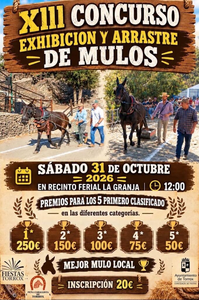 XIII Concurso de Exhibición y Arrastre de Mulos